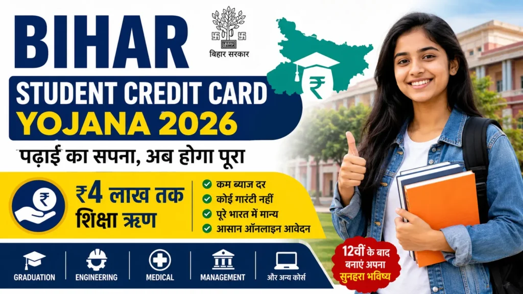 Bihar Student Credit Card Yojana 2026